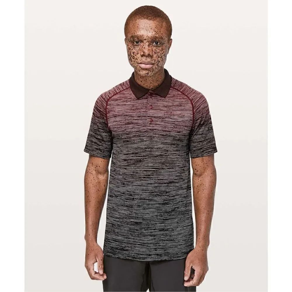 Mens Lululemon Metal Vent Tech Polo